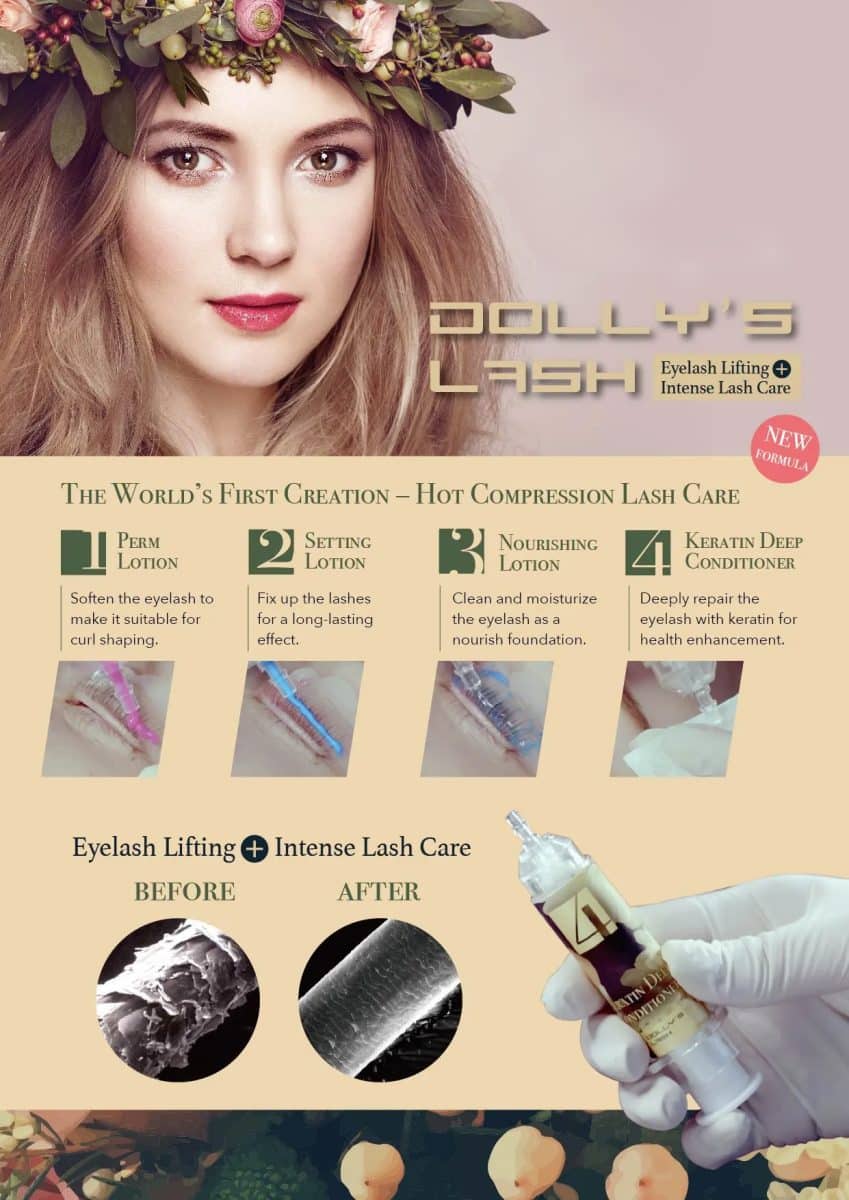 Dolly's Lash Lift with New Syringe System
